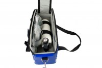HERZmed Sauerstofftasche WaterStop Profi Blue